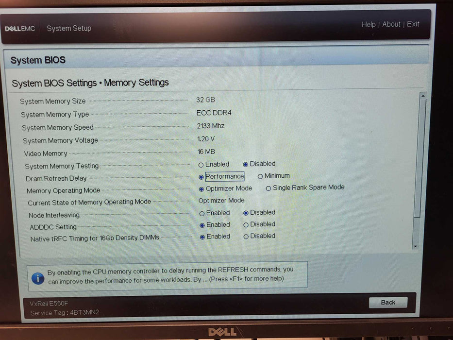 Dell VxRail E560F 2.5" 2x Gold 6138 @ 2GHz 32GB DDR4 HBA330Mini BOSS-S1 $