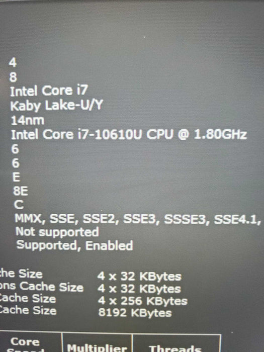 Dell Latitude 7410 i7-10610U|16GB DDR4 RAM 256GB NVME  Lap200