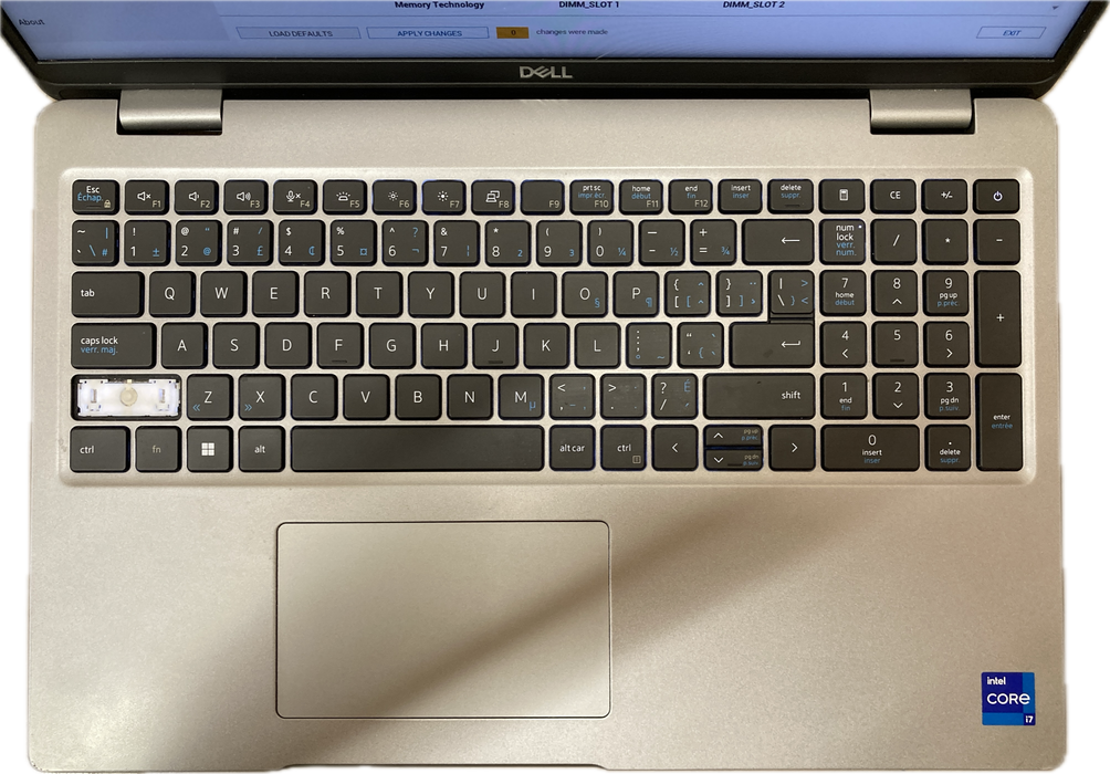 Dell Latitude 5540 i7-1370P BIOS Locked Missing Key For Parts/Repair READ!  Lap200