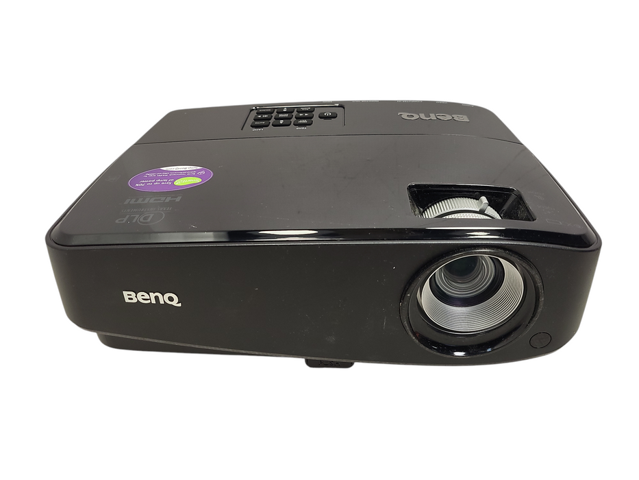 BenQ MW519 WXGA 3D Multi-Region DLP Projector No remote Lamp hour: 56h $