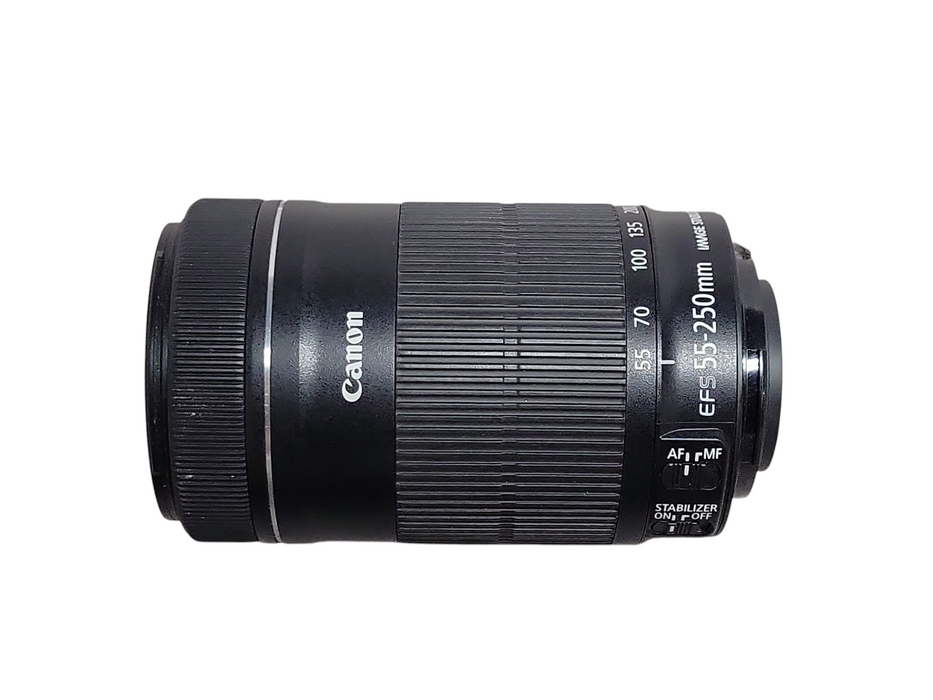 Canon Zoom Lens EFS 55-250mm image stabilizer _