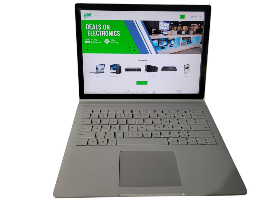 Microsoft  Surface Book 2 | i5-7300U @2.60GHz 8GB DDR4 256GB SSD| READ!!  Lap200