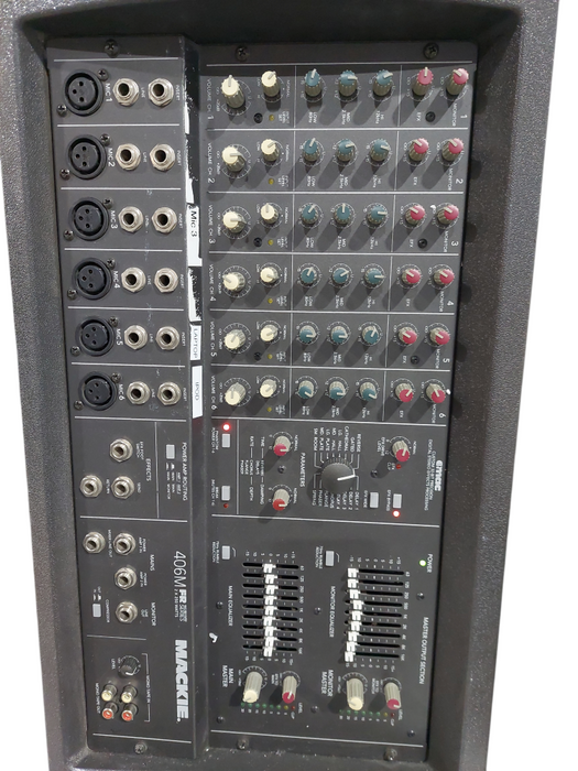 Mackie 406M FR Series 2X250Watts Powered Mixer  =