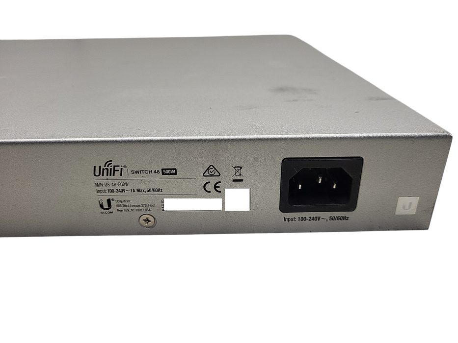 Ubiquiti US-48-500W | 48-Port Gigabit PoE+ 2x 10G SFP+ Switch READ $