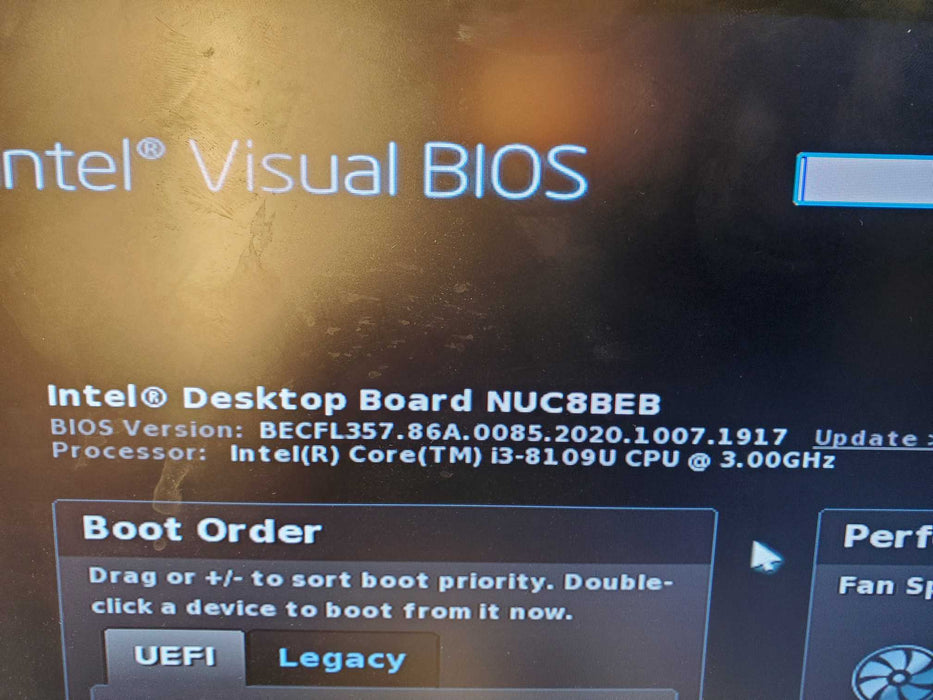 F1 Nano Station Intel Core i3-8109U @ 3.00GHz 16GB DDR4 256GB SSD