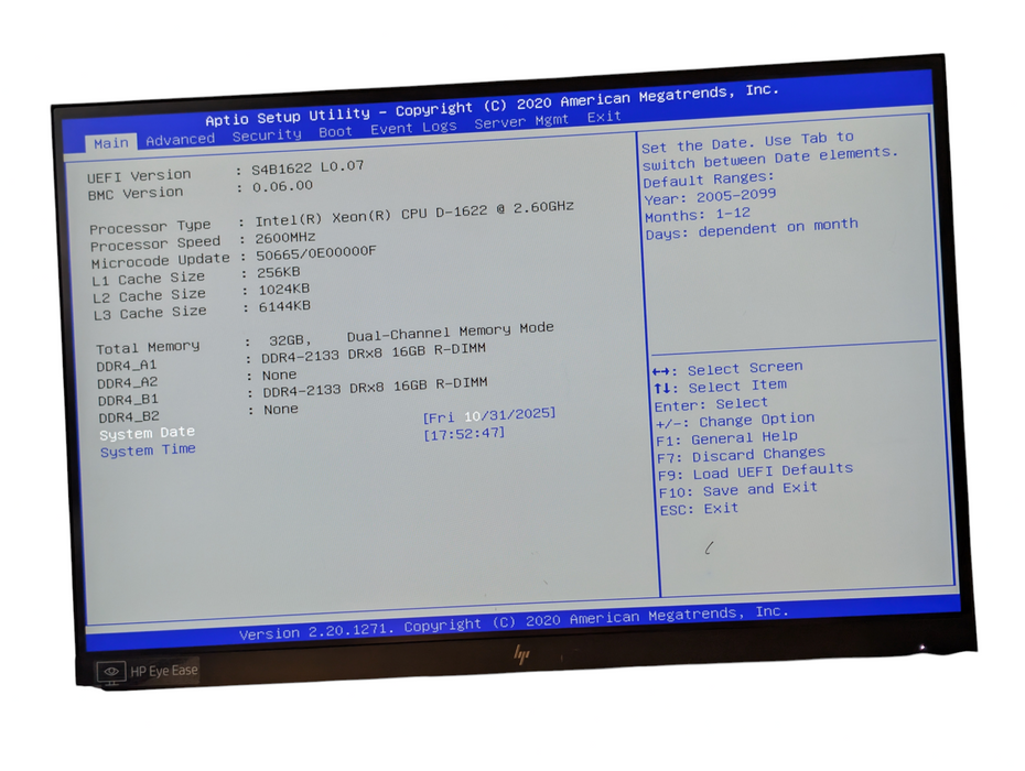 DATTO S4B2 mini server / NAS Intel Xeon D-1622 32GB RAM  -