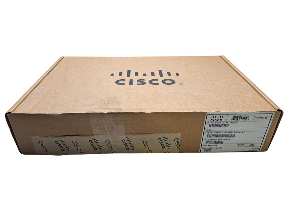 Open Box Cisco C3KX-PWR-350WAC V02 | 350W Switch Power Supply (Cisco Refresh)