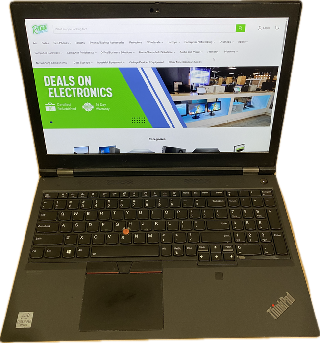 Lenovo ThinkPad P15 Gen 1 i9-10885H RTX4000 8GB GPU 32GB RAM 1TB SSD READ!  Lap200