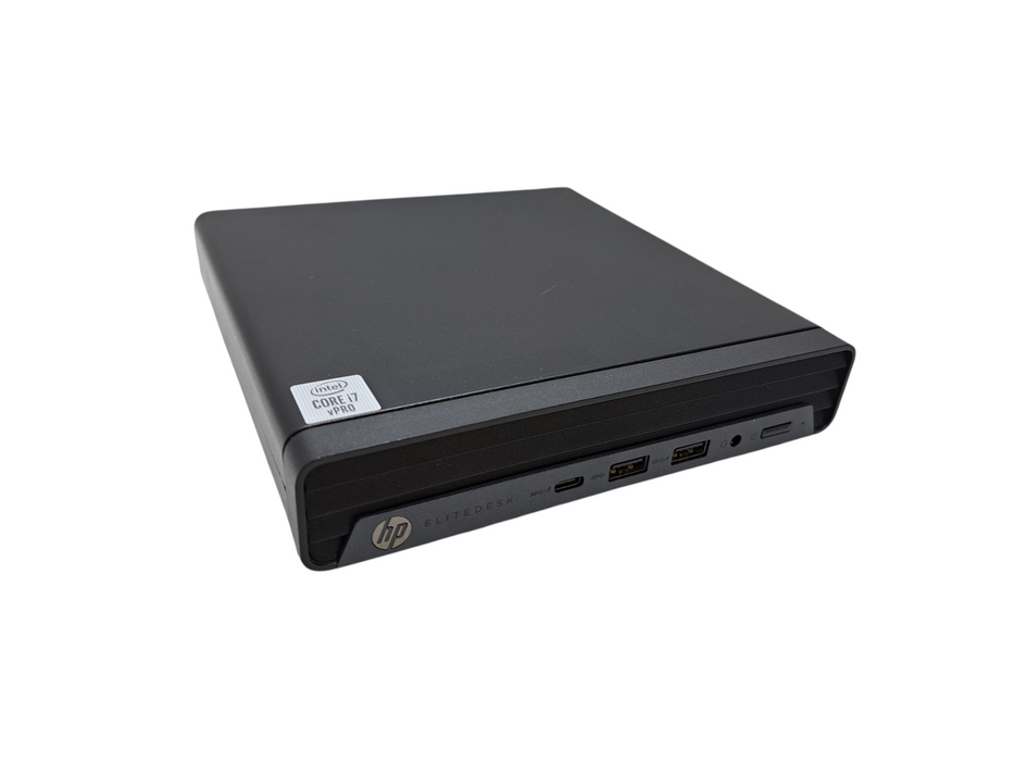 HP EliteDesk 800 G6 Mini PC | Intel Core i7-10700T, 16GB DDR4, 256GB NVMe )
