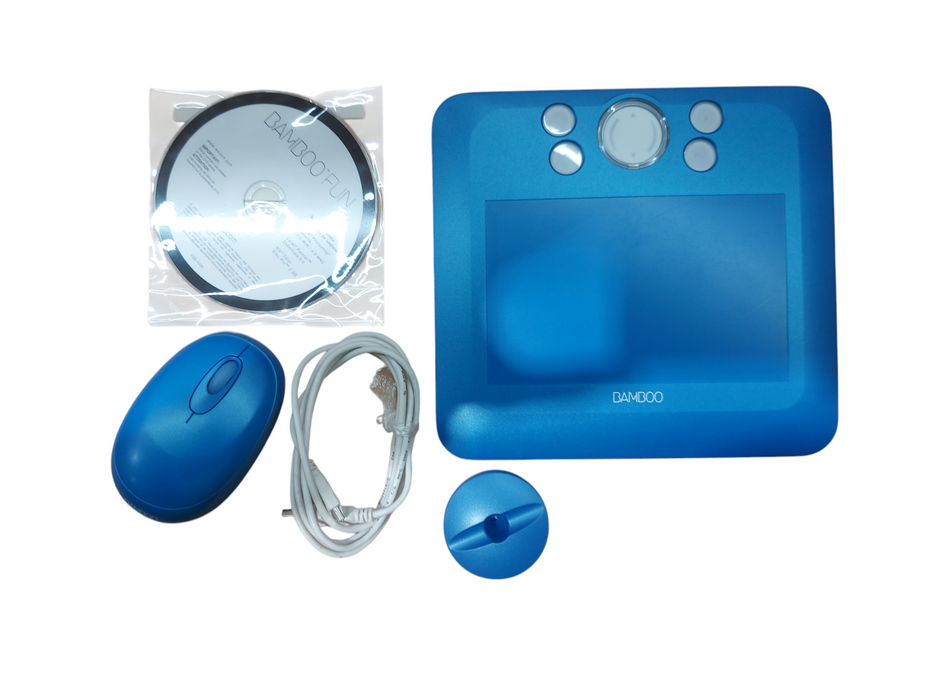 Lot 3x Wacom Bamboo Fun CTE-450B Drawing Tablet