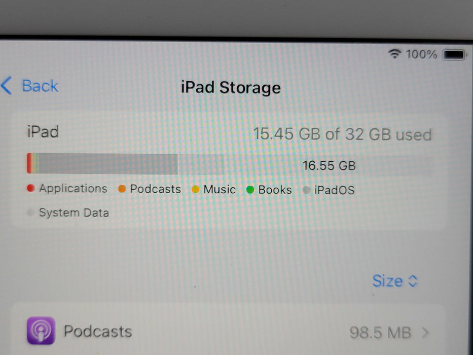 Apple iPad 8gen - 32GB - Gold [A2270] - READ