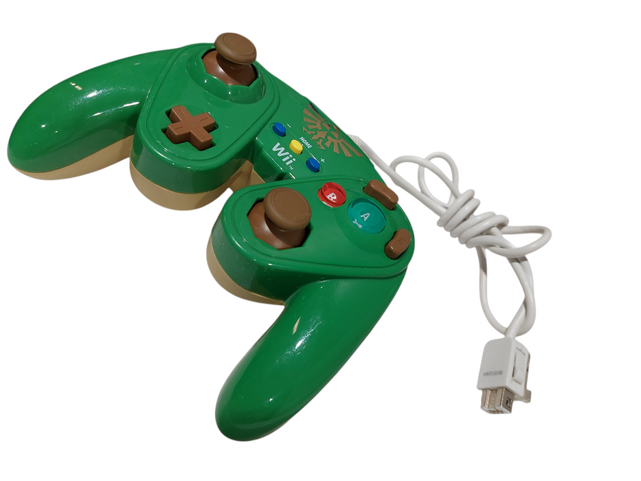 Nintendo Wii Zelda/Link  Controller Wired Fight Pad  =