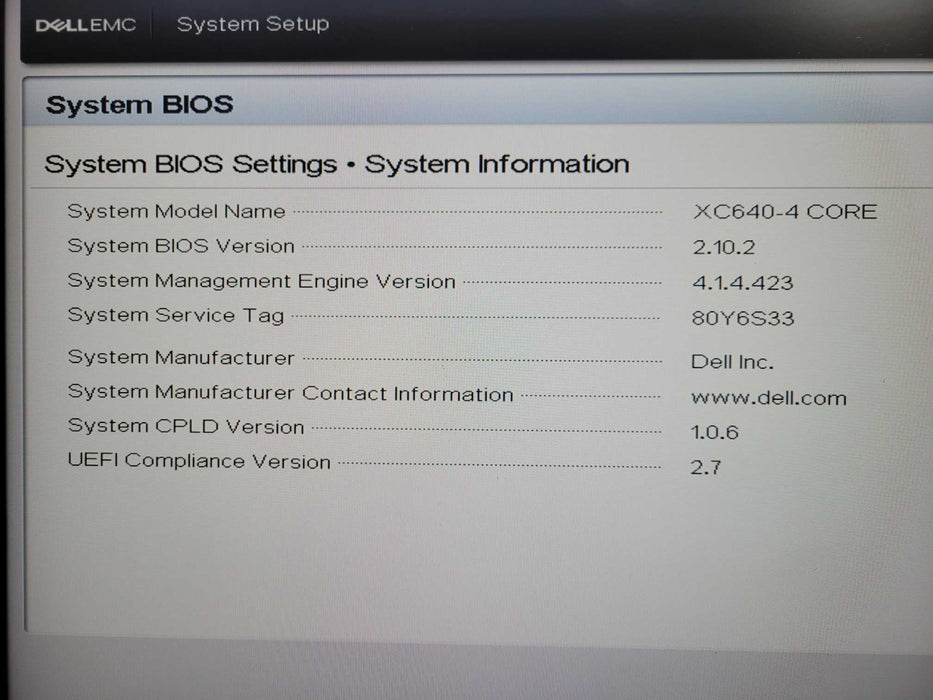 DELL XC640-4 1U 2x Xeon Silver 4214 @ 2.20GHz 224GB RAM  HBA330 Mini 4x3.5" !
