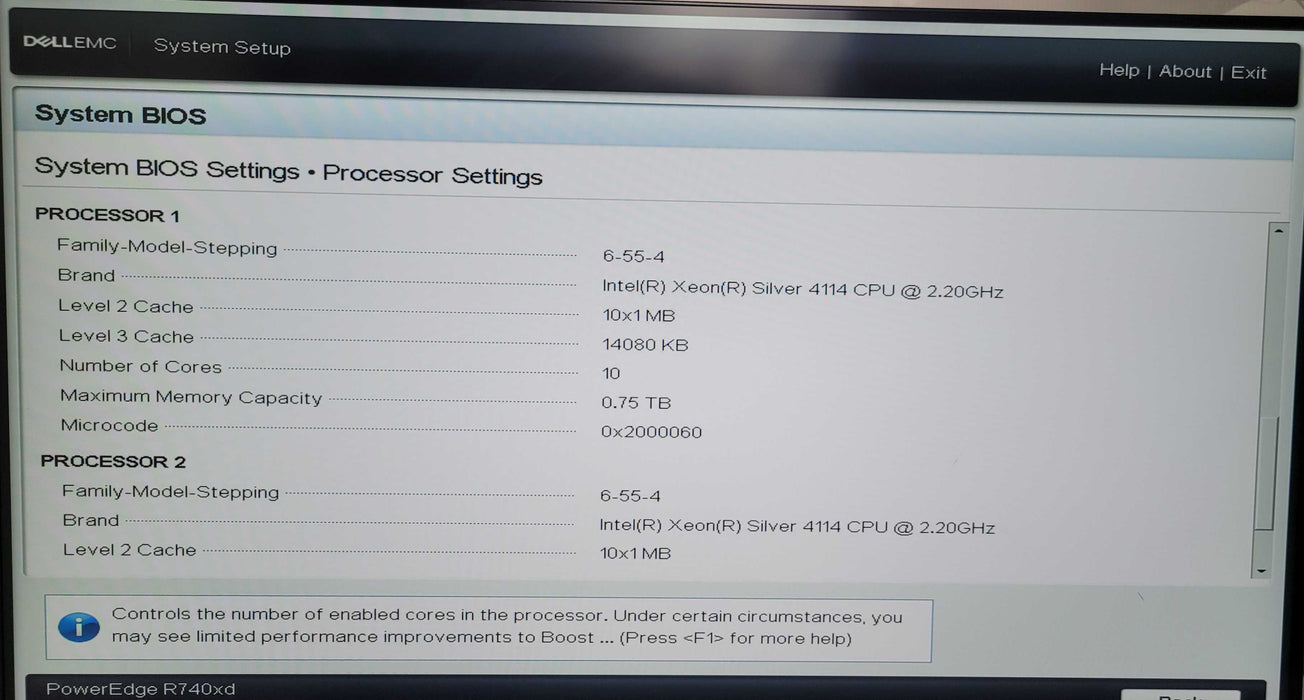 Dell PowerEdge R740xd |2x Xeon Silver 4114 @2.20GHz, 16GB DDR4, H740P Mini|