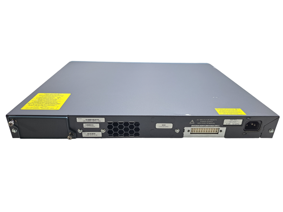 Cisco WS-C2960S-24PS-L V04 | 24 Port Gigabit 370W PoE+ Network Switch