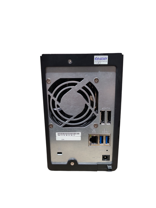 QNAP TS-219P II 2 Bay Diskless NAS Network Attached Storage *READ*