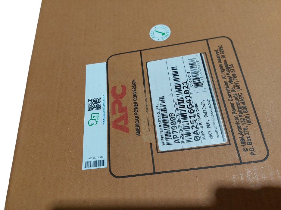 APC AP7900B Rack PDU Switched 1U 15A 100-120V  =