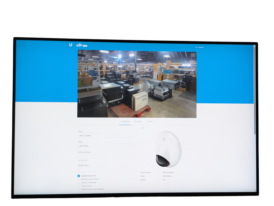 Ubiquiti UniFi G3 Dome Network Video Camera  -