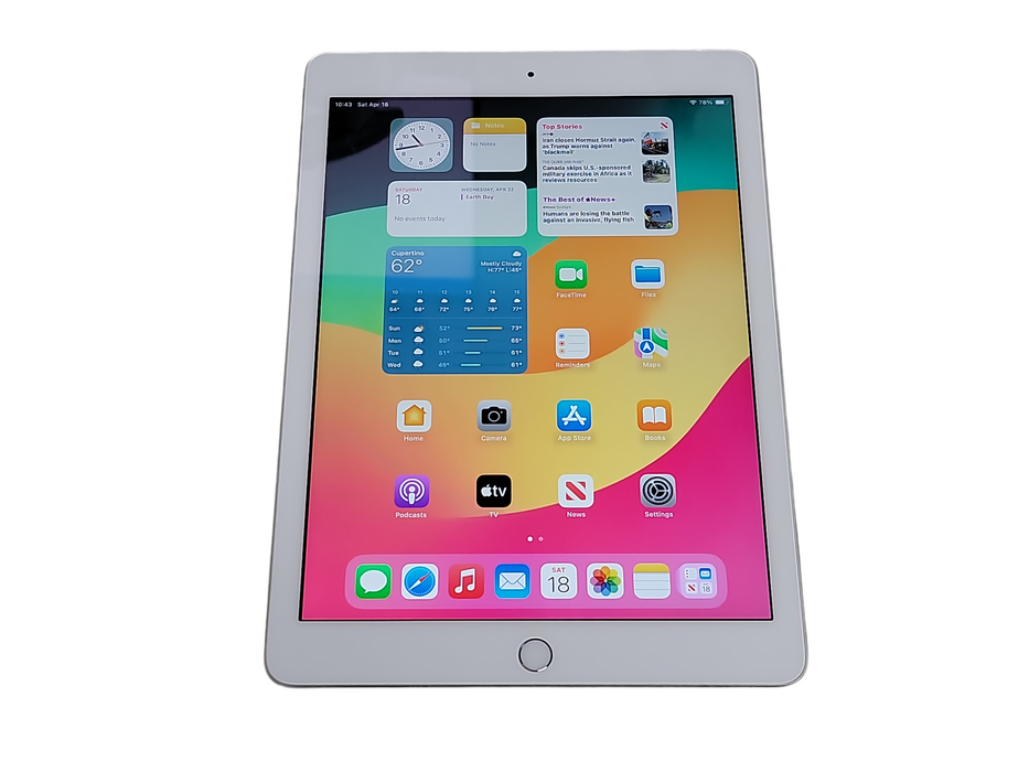 Apple iPad 6th Gen - 32GB - Silver [A1954] (
