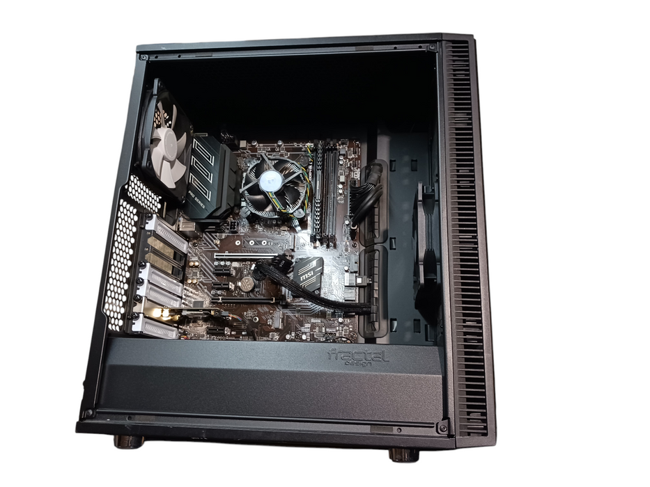 Fractal Custom PC MSI Z390-A PRO Intel i7-8700 8GB DDR4 No HDD
