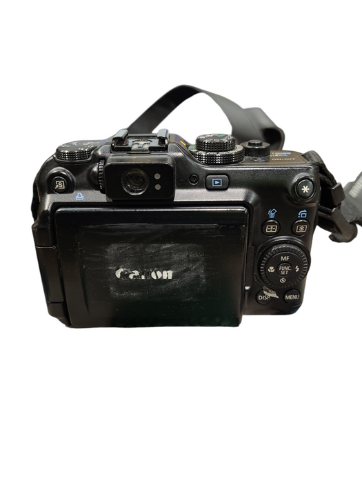 Canon PowerShot G11 PC1428 Black HDMI 2.8" LCD 5x Optical Zoom Digital Came