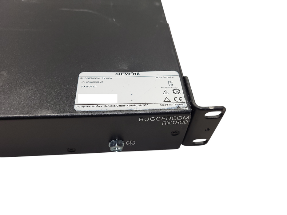 Siemens RUGGEDCOM RX1500-L3 Industrial Network Ethernet Switch and Router REA Q$