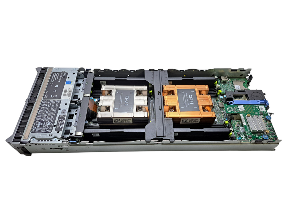 Dell PowerEdge M630 Server Blade | 2x Xeon E5-2697 v3 CPU, No RAM/HDD Q)