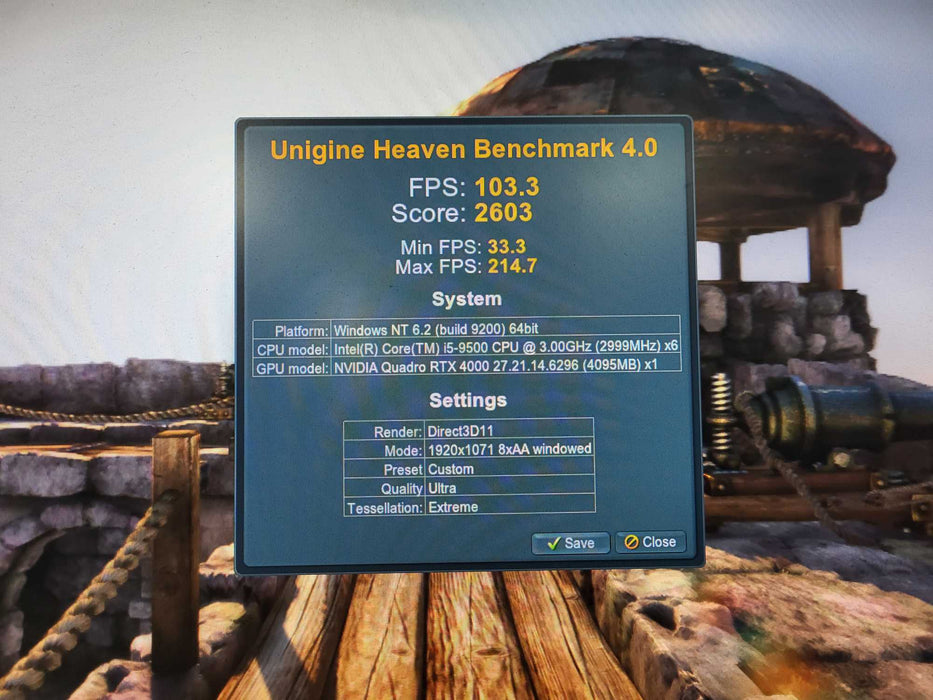 PNY Nvidia Quadro RTX 4000 8GB DDR6 Graphics  $