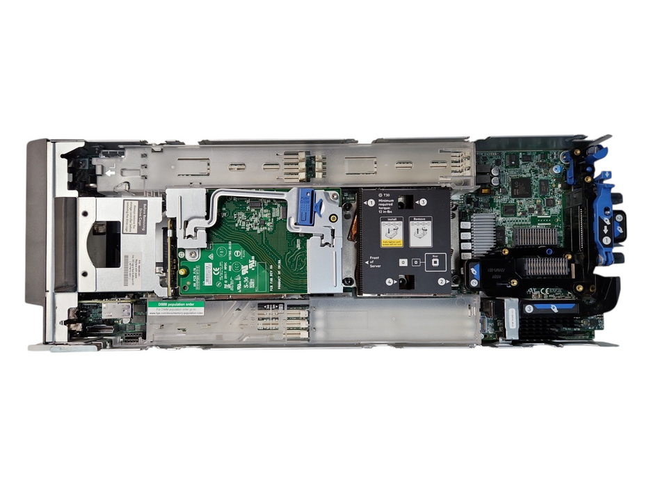 HPE ProLiant 460c Gen 10 Blade w/ Heatsink, No CPU/RAM/HDD