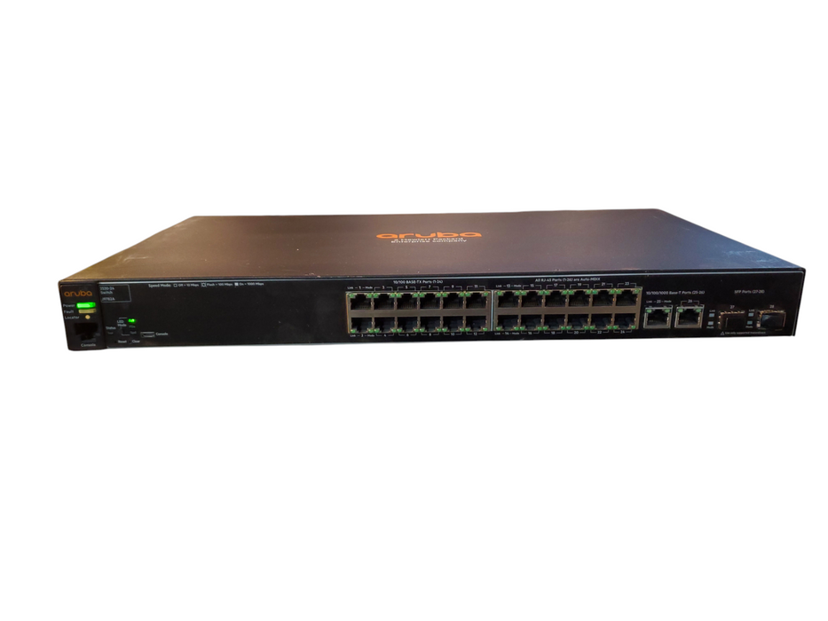 HPE ARUBA 2530-24 J9782A 24-PORT GIGABIT ETHERNET SWITCH J9773-60201