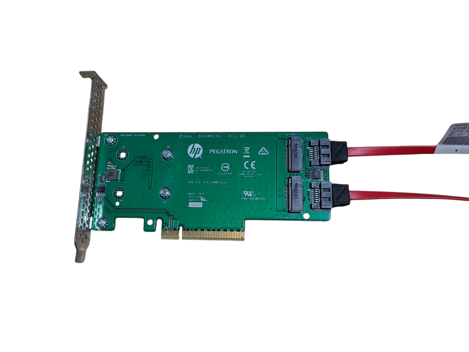HPE 759505-001 SATA M.2 Dual Drive PCIe Riser Card
