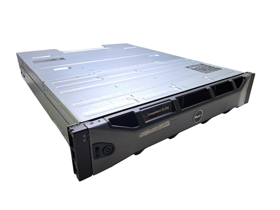 Dell Compellent SC200 | 12x 3.5" Bays, 2x SC2 Controllers, 2x 700W PSU, No HDD's