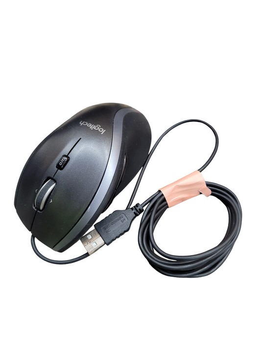 LOT 2x Logitech M500 7-Button USB Laser Scroll Mouse 810-004116 M-U0007