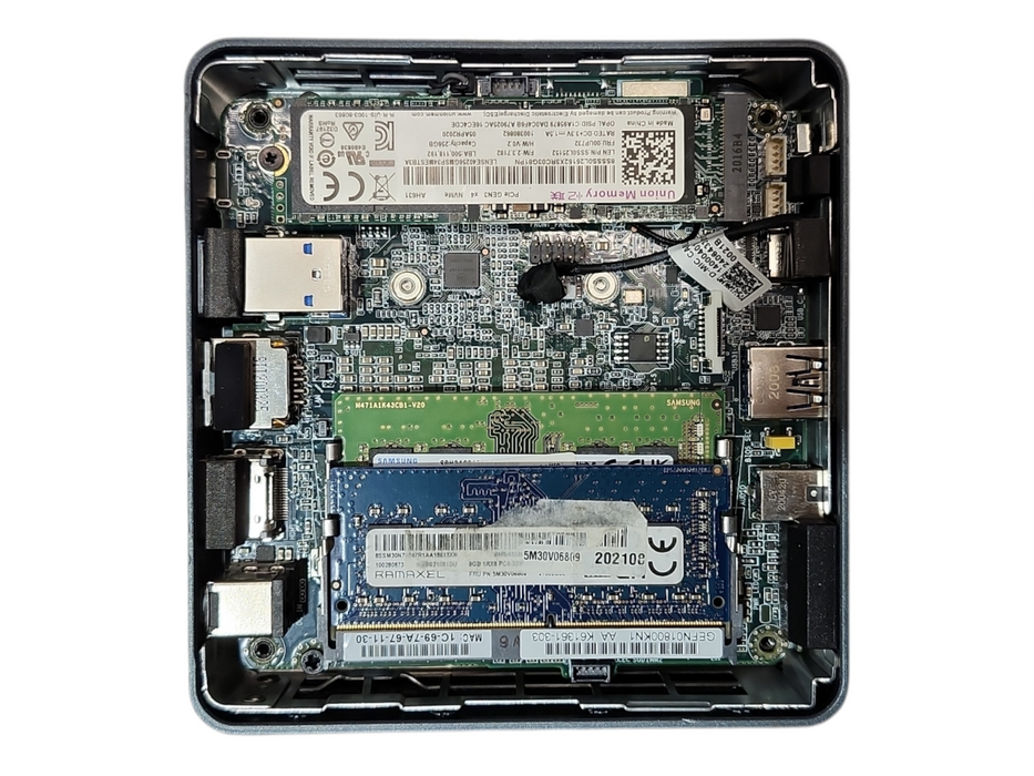 Intel BXNUC10I5FNK Mini PC, i5-10210U 1.60GHz, 16GB DDR4, 256GB NVMe