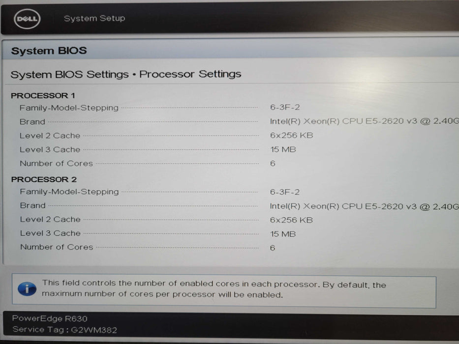 Dell PowerEdge R630 1U 2x Xeon E5-2620 v3 @ 2.4GHz 32GB RAM H730 Mini 8x 2.5" !