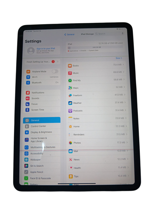 Apple iPad Pro 11-inch 1st Gen - Space Gray - 256GB [A1980] READ