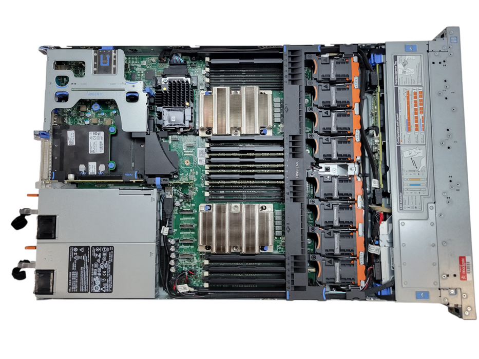 Dell PowerEdge R640 - 2x Xeon Gold 6154 64GB DDR4 PERC H740 Mini 2x1100W PS %