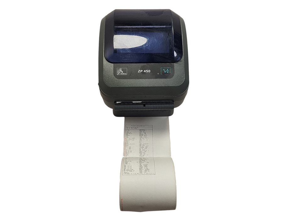Zebra ZP450 Label Thermal Bar Code Printer | ZP450-0501-0001A $
