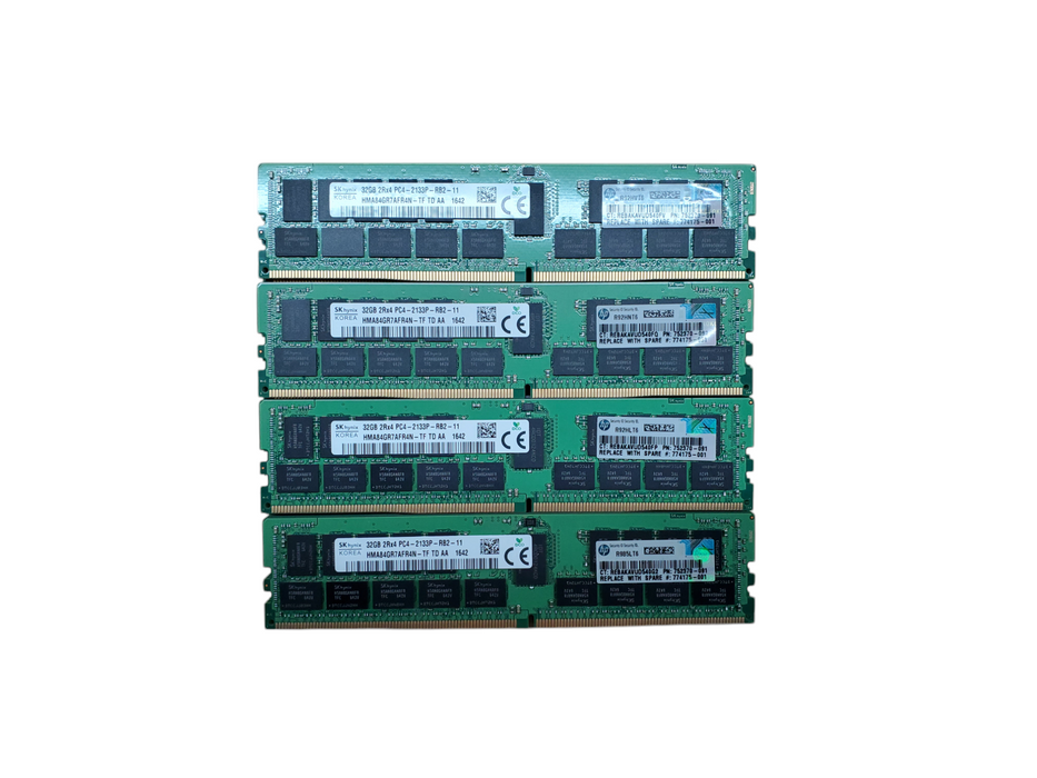 Lot 16x SK Hynix 32GB 2Rx4 PC4-2133P-RB2 | DDR4 | Server Ram