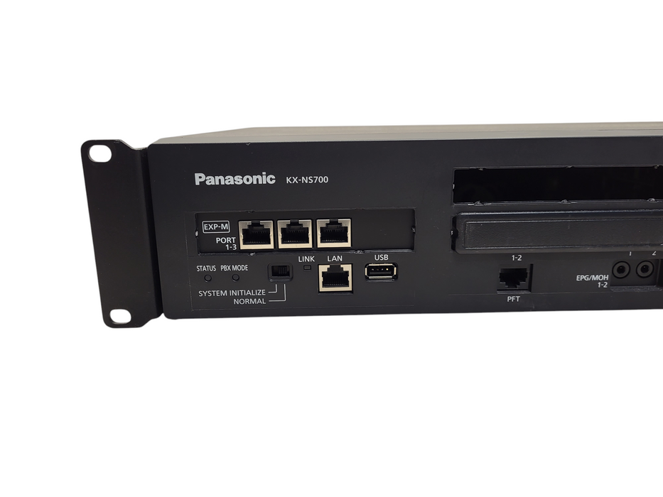 Panasonic KX-NS700 Expansion Cabinet Unit w/ 2x DLC16, EXP-M Cards $