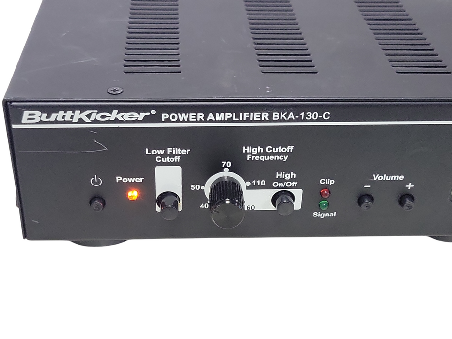 ButtKicker BKA-130-C Power Amplifier, read _