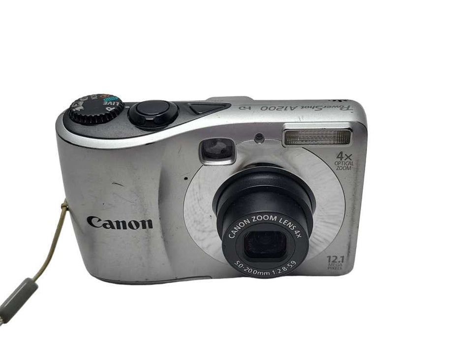 Canon Powershot 12 MP 4x Optical Compact Point & Shoot A1200 Digicam  _