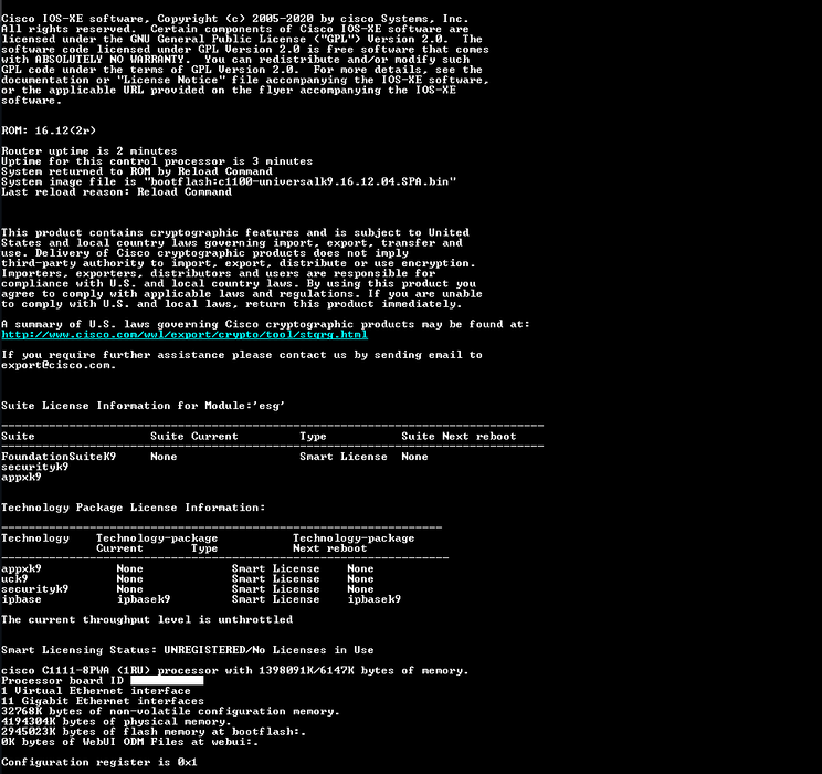 Cisco C1111-8PWA 8 Ports Dual GE Ethernet Router, No AC Q