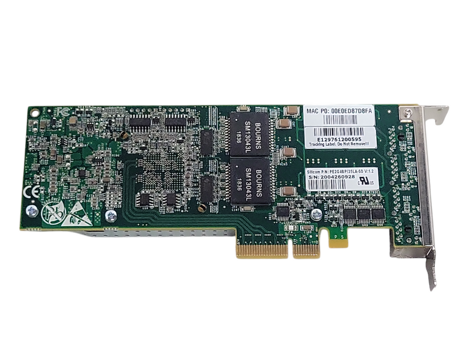 Silicom Quad-Port Gigabit PCIe Bypass Network Adapter P/N:PE2G4BPI35LA-SD _
