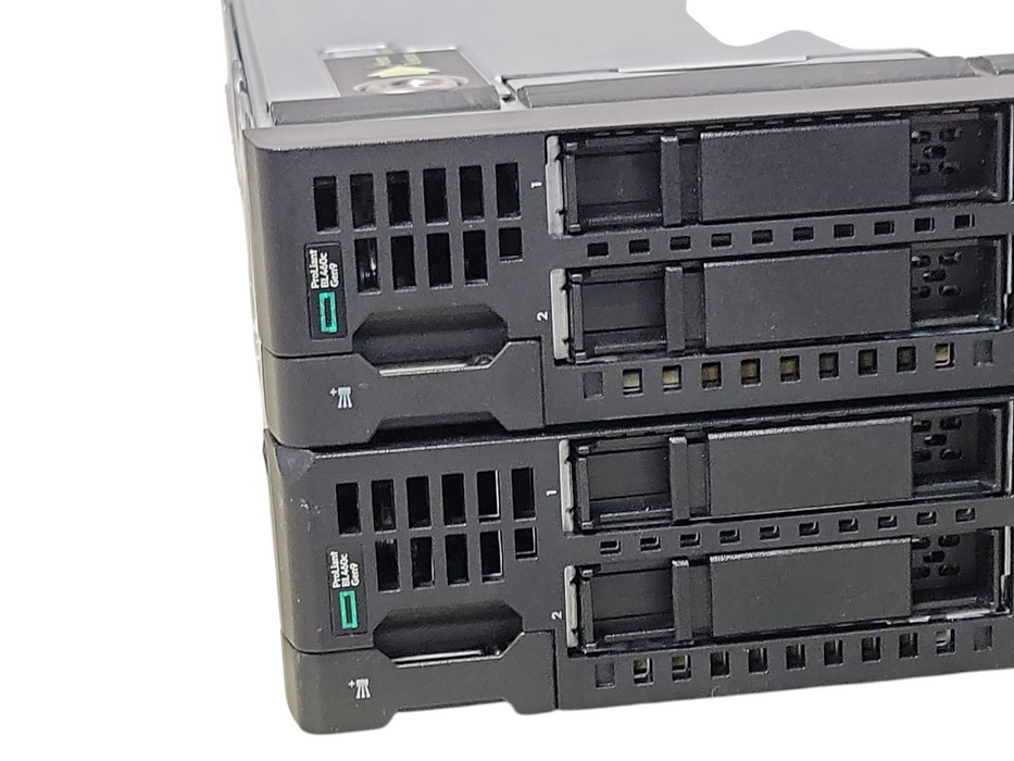 Lot of 2x HPE ProLiant BL460c G9 Server Blade 2x Xeon E5-2643v4, 32GB DDR4 _