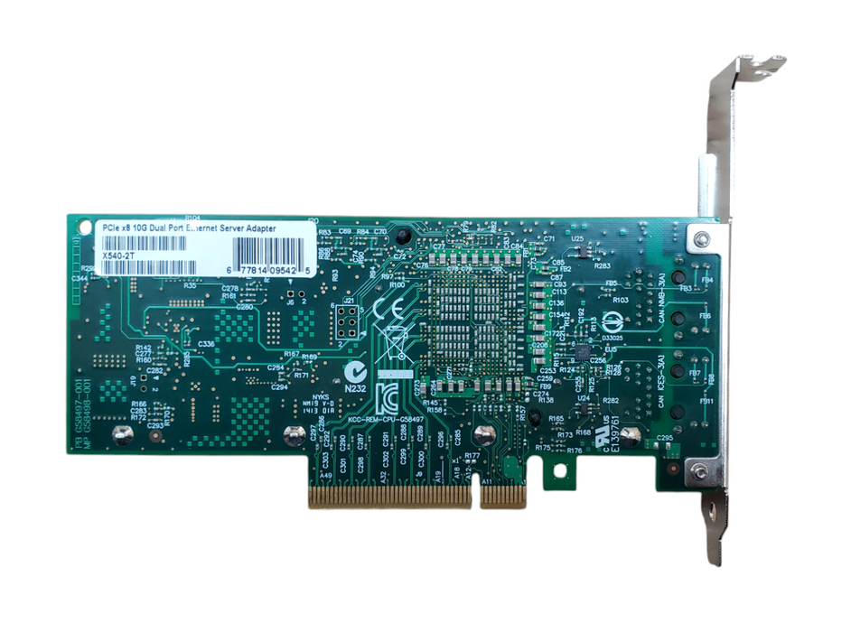 PCIe x8 10G Dual Port Ethernet Server Adapter - X540-T2