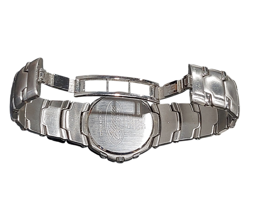 Citizen ELEGANCE Signature Men's QUARTZ Watch Slim Design 1112-S66145 =