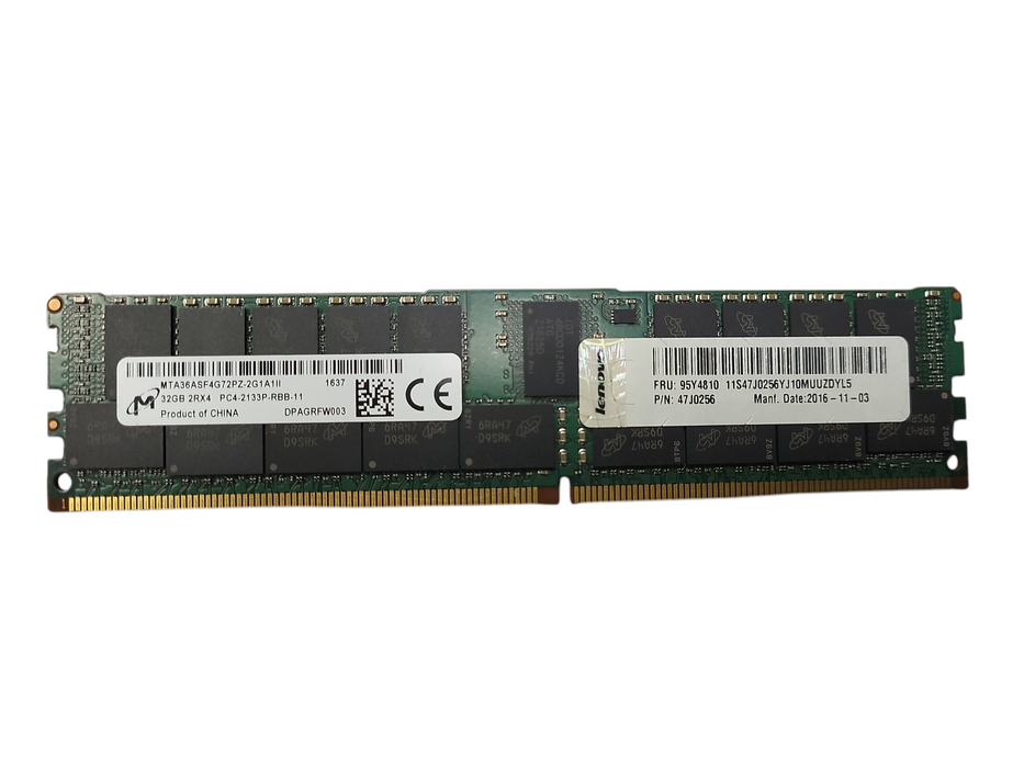 Micron 32GB PC4-2133P-R Server Memory  Q$