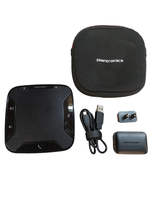 Plantronics Bluetooth Speakerphone Calisto P620S with Power Adapter and Bag