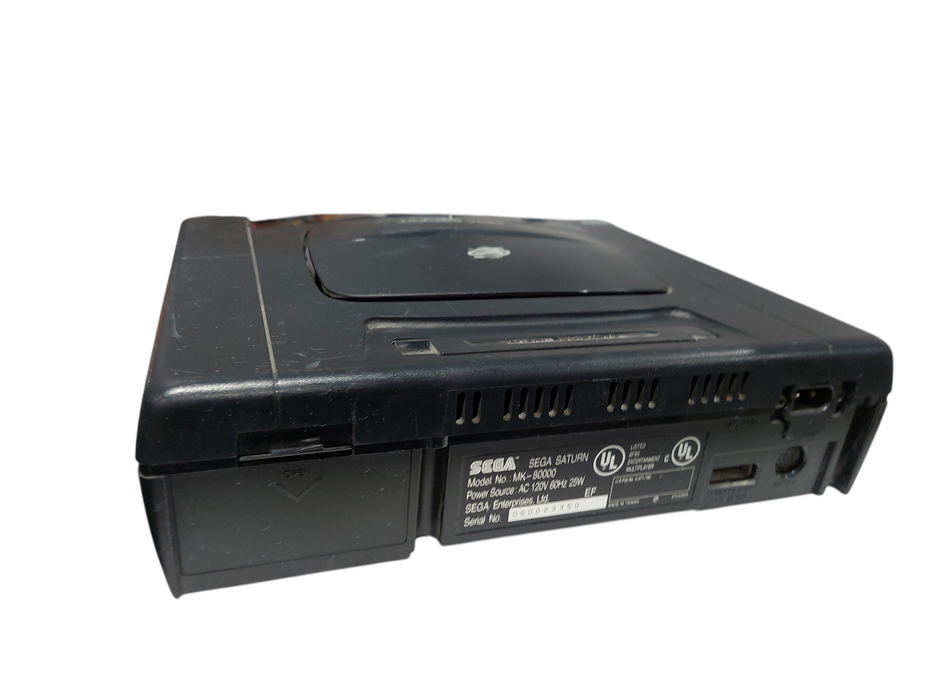 Sega Saturn ( Parts ) Model: MK-80000 With Fight Stick Controller MK-80112 =
